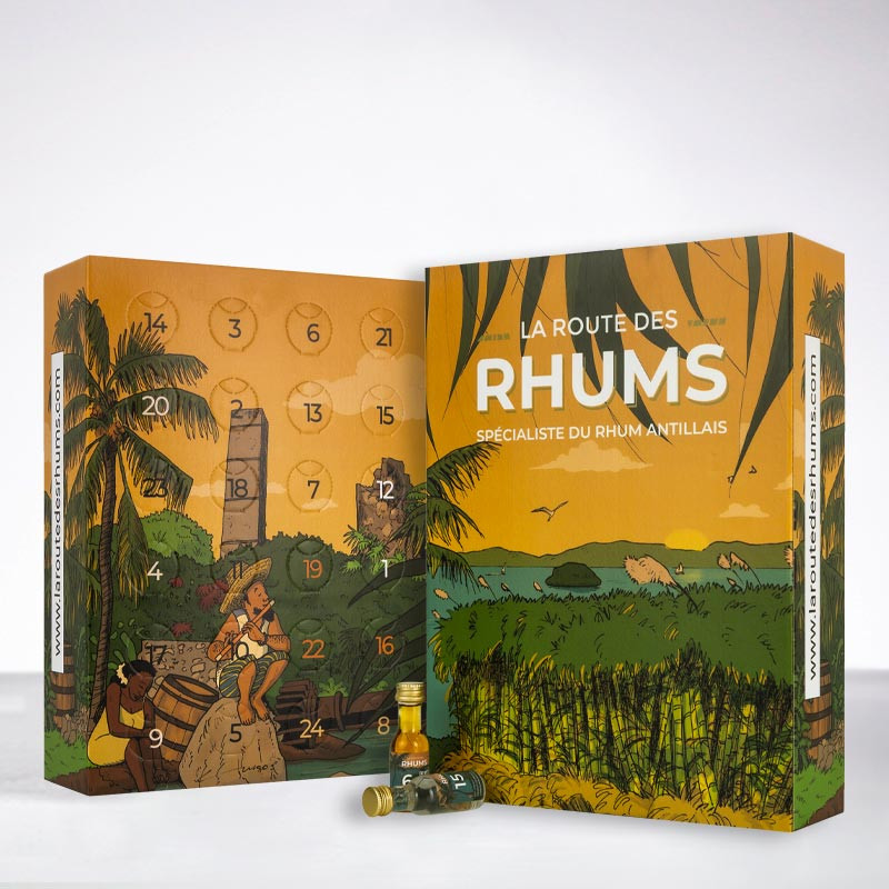 Rum-Adventskalender 2022 - Die Route des Rhums