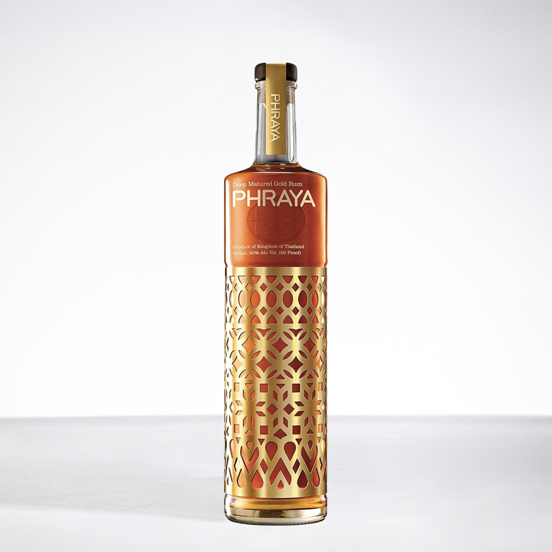 PHRAYA - Gold - Rhum hors d'âge - 40°- 70cl