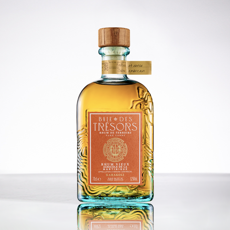 BAIE DES TRÉSORS - Karakoli 2019 - Rhum vieux - Parcellaire - 52° - 70cl