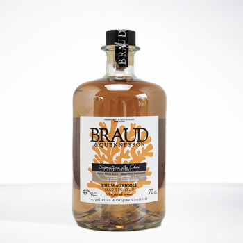 BRAUD & QUENNESSON - Signature du chai - Rhum élevé sous bois - 49° - 70cl