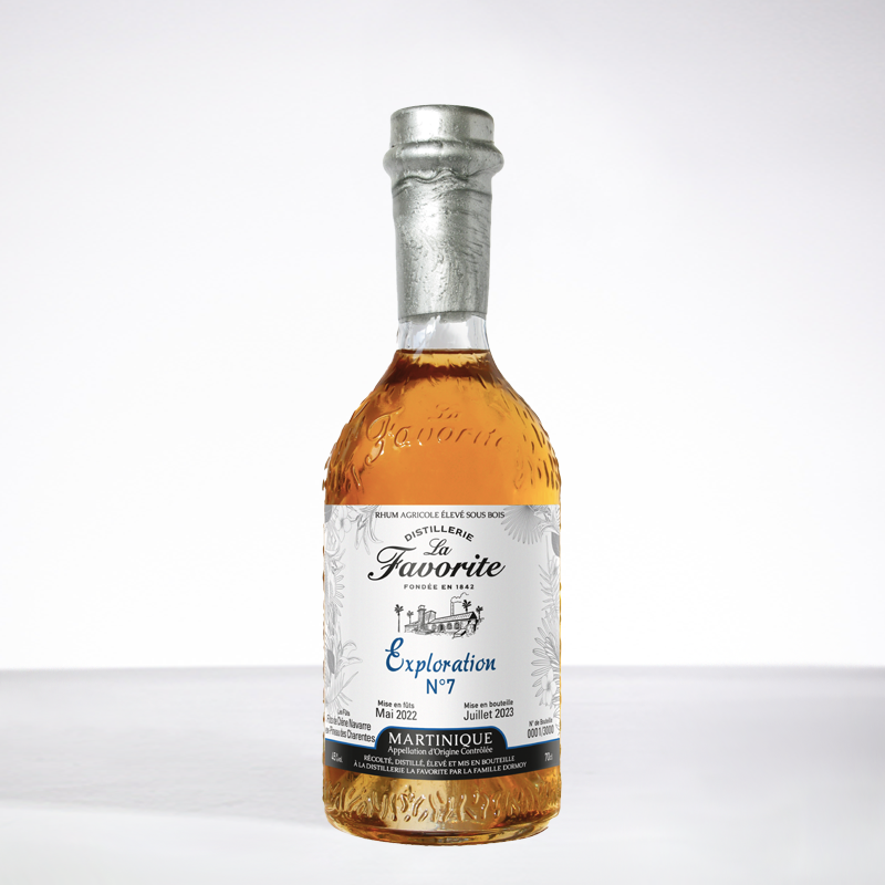 LA FAVORITE - Exploration N°7 - Goldener rum - 45° - 70cl