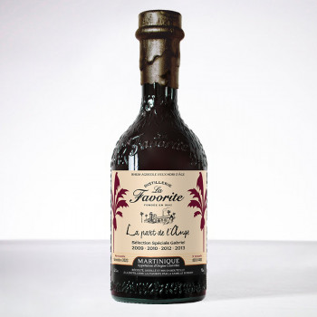 LA FAVORITE - La part de l'Ange - Numéroté - Rhum hors d'âge - 43° - 70cl