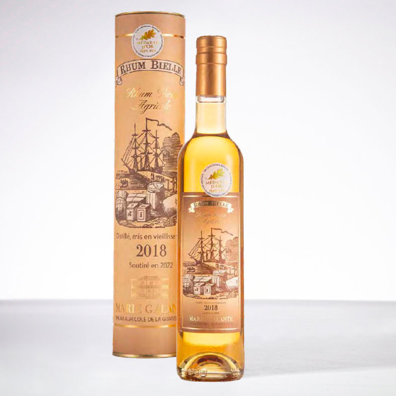 BIELLE - Millésime 2018 - 4 ans - Rhum très vieux - 42° - 50cl