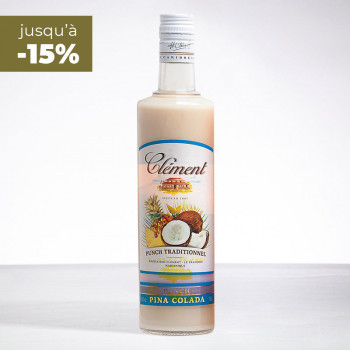 CLEMENT - Punch Pina Colada - Liqueur - 18° - 70cl