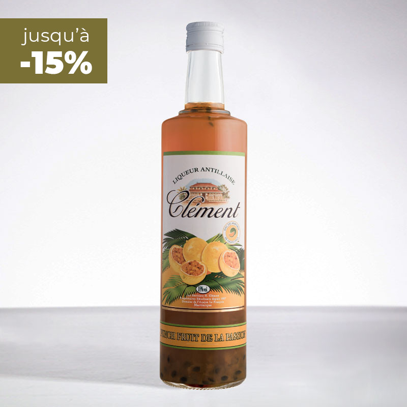 CLEMENT - Punch Passion - Liqueur - 18° - 70cl