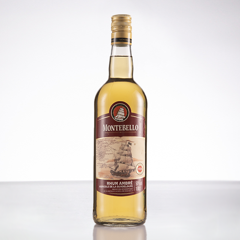 MONTEBELLO - Amber rum - 50° - 1L