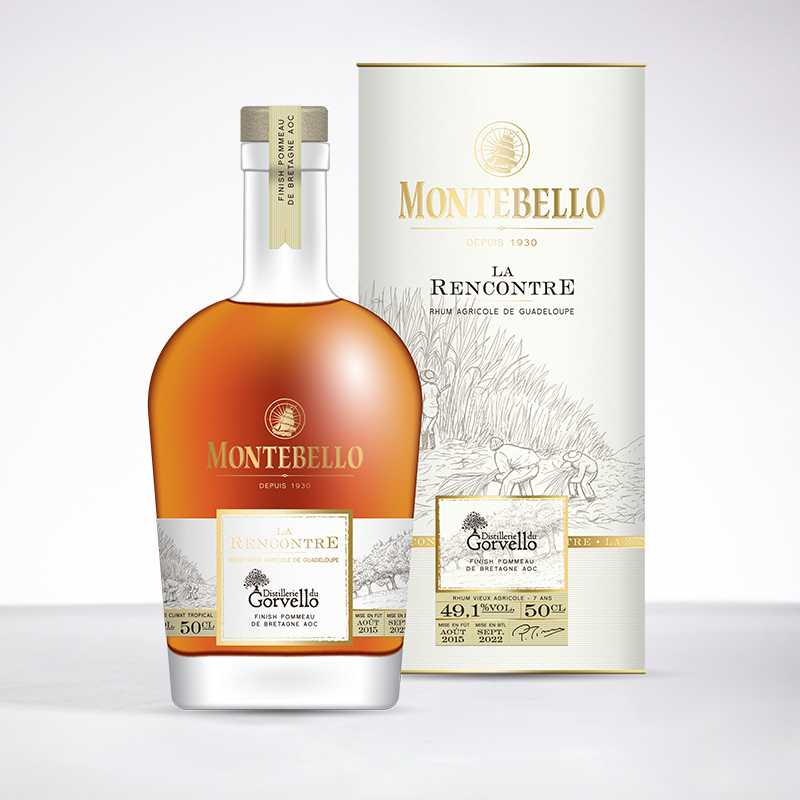 MONTEBELLO - Extra Alter Rum - 7 Jahre - Finish Pommeau - 49,10° - 50cL