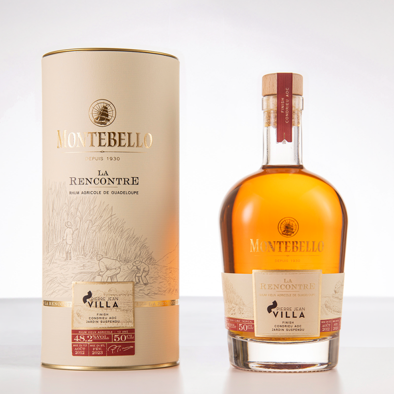 MONTEBELLO - Extra Alter Rum - 10 Jahre - Finish Condrieu AOC jardin suspendu - 48,2° - 50cL