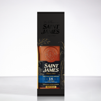 SAINT JAMES - 18 ans - Rhum hors d'âge - 43° - 70cl