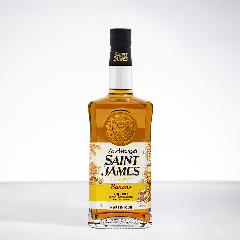 SAINT JAMES - Banane - Rhum arrangé - 35° - 70cl