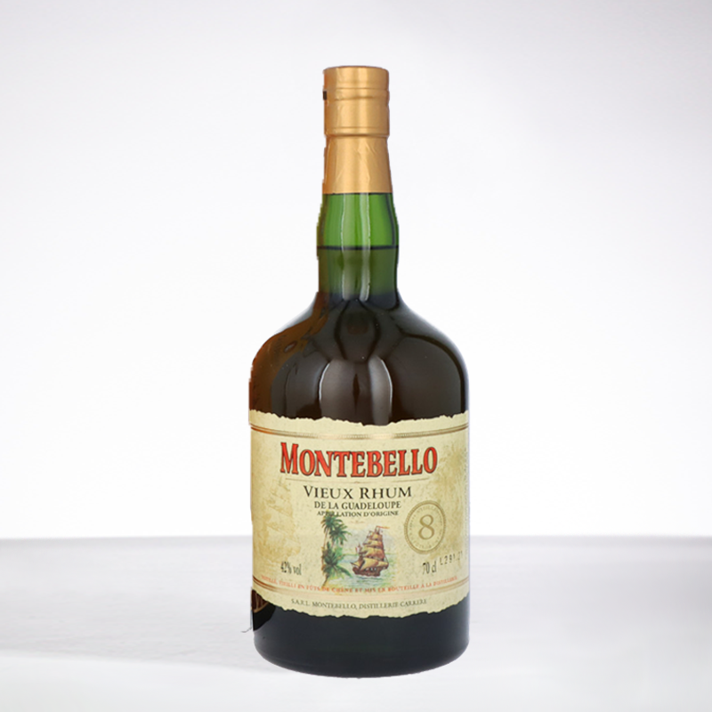 MONTEBELLO - Extra Alter Rum - 8 ans - 42°- 70cl