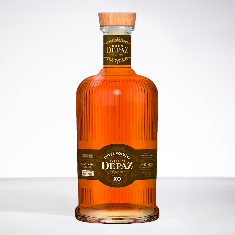 DEPAZ - Cuvée Volutes - XO - Rhum Hors d'âge - 70cl - 45° DEPAZ - Cuvée Volutes - XO - Rhum Hors d'âge - 70cl - 45°