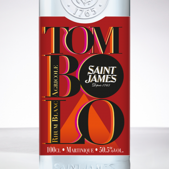 SAINT JAMES - Cuvée Tombolo - Rhum Blanc - 50.5° - 1L