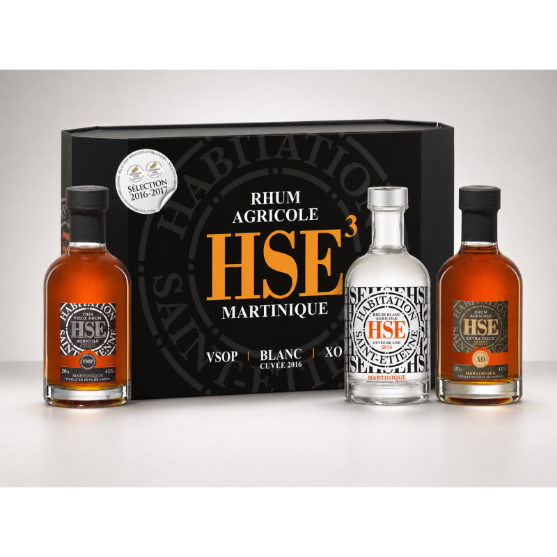 HSE - HSE Verkostungsset - Weiß 2016 - VSOP - XO - 3x20cl