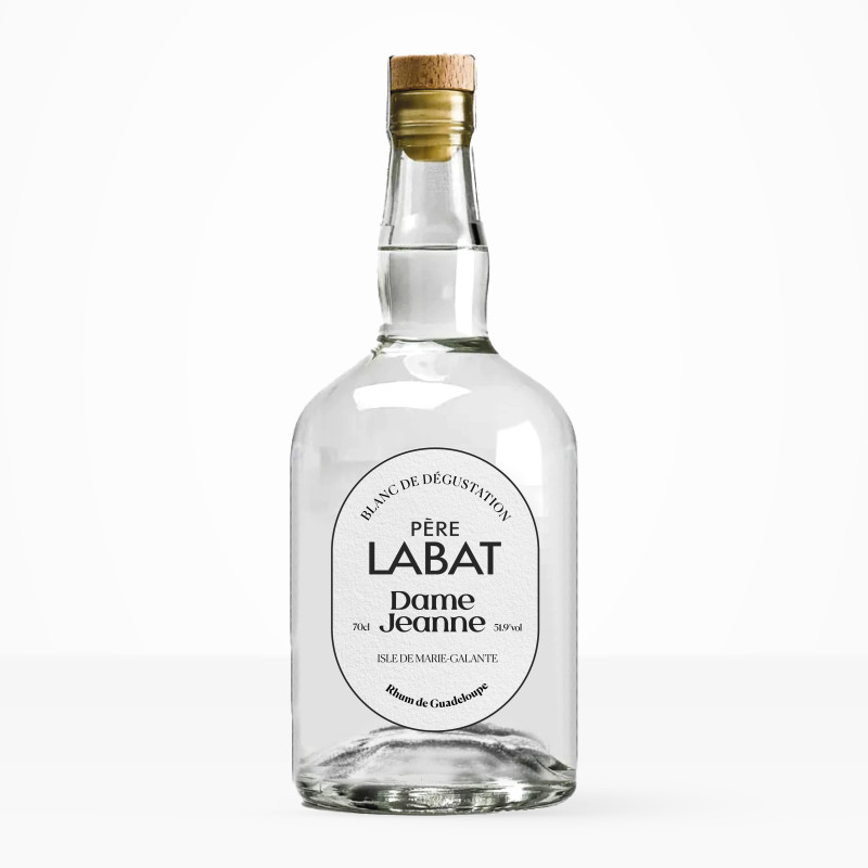 PÈRE LABAT - Rhum blanc - Dame Jeanne - 51,9° - 70cl