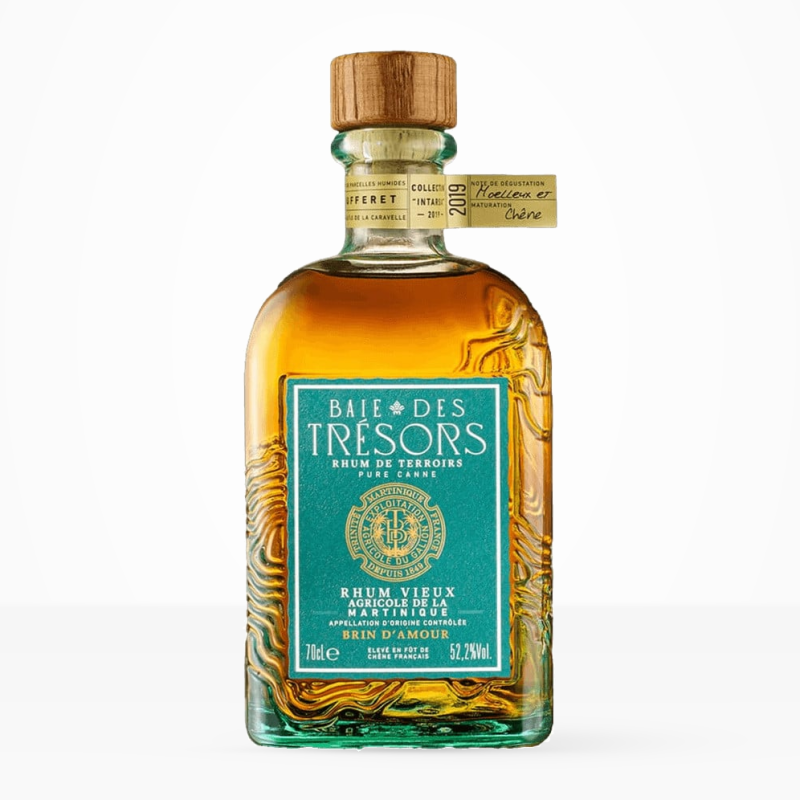 BAIE DES TRÉSORS - Rhum très vieux VSOP - Brin d'Amour 4 ans - 52,2° - 70cl