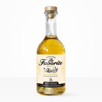 LA FAVORITE - Rhum élevé sous bois - Cœur de Canne - 45° - 70cl