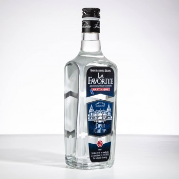 LA FAVORITE - Coeur de Canne - ancienne bouteille - Rhum blanc - 50° - 100cl