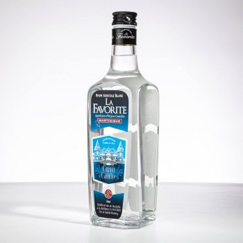 LA FAVORITE - Coeur de canne - alte Flasche - Weisser Rum - 50° - 100cl