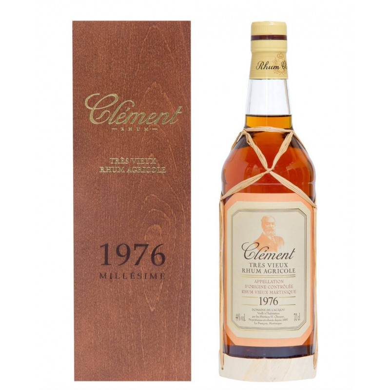 CLEMENT - Millésime 1976 - Rhum hors d'âge - 44° - 70cl