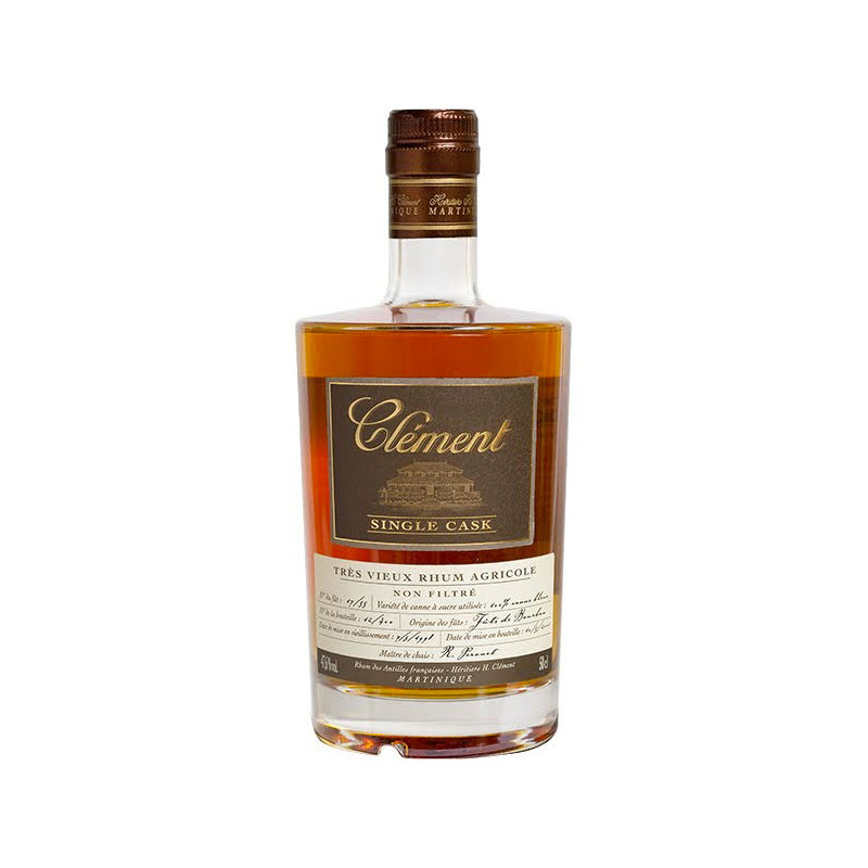 CLEMENT - Single Cask Canne Bleue - Rhum hors d'âge - martinique CLEMENT - Single Cask Canne Bleue - Rhum hors d'âge - martinique