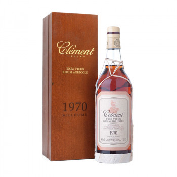 CLEMENT - Jahrgang 1970 - Extra Alter Rum - 44° - 70cl