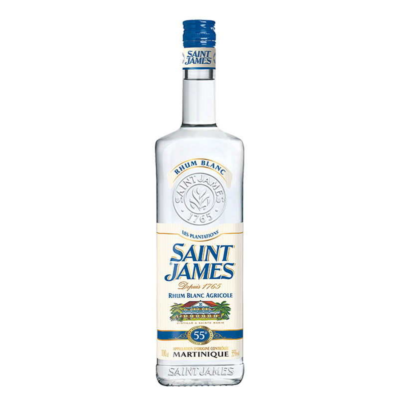 SAINT JAMES - Rhum blanc - 55° - 70cl