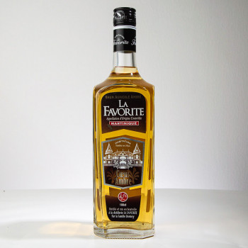 LA FAVORITE - Coeur d'Ambre - Goldener Rum - 45° - 100cl