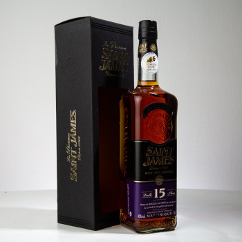 SAINT JAMES - Réserve privée - 15 Jahre alt - Extra Alter Rum - 43° - 70cl