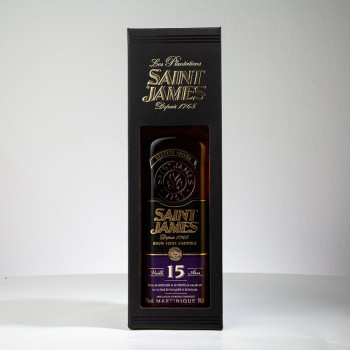 SAINT JAMES - Réserve privée - 15 ans - Rhum hors d'âge - 43° - 70cl