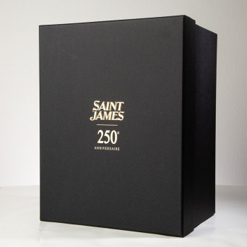 SAINT JAMES - Cuvée 250 ans - Carafe Prestige - Rhum hors d'âge - 42° - 70cl
