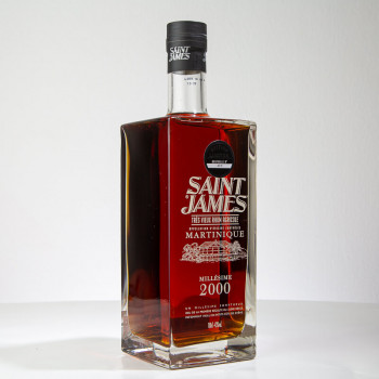 SAINT JAMES - Cuvée spéciale cubique - Millésime 2000 - Rhum très vieux - 43° - 100cl