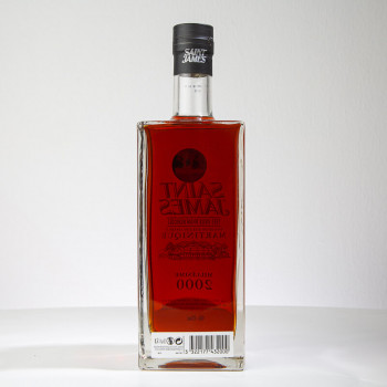 SAINT JAMES - Cuvée spéciale cubique - Jahrgang 2000 - Sehr alter Rum - 43° - 100cl