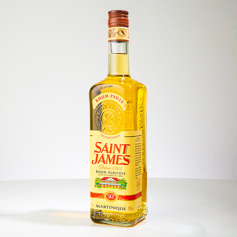 SAINT JAMES - Rhum Paille - Goldener Rum - 50° - 70cl