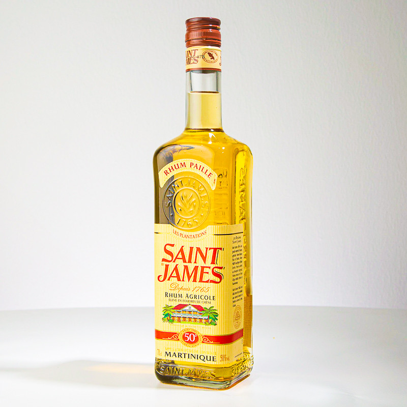 SAINT JAMES - Rhum Paille - Rhum Ambré - 50° - 70cl SAINT JAMES - Rhum Paille - Rhum Ambré - 50° - 70cl