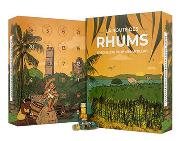 Calendrier de l'avent de rhum et punchs artisanaux