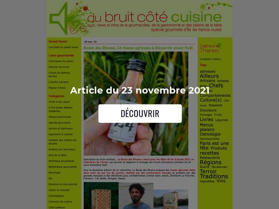 article du bruit côté cuisine