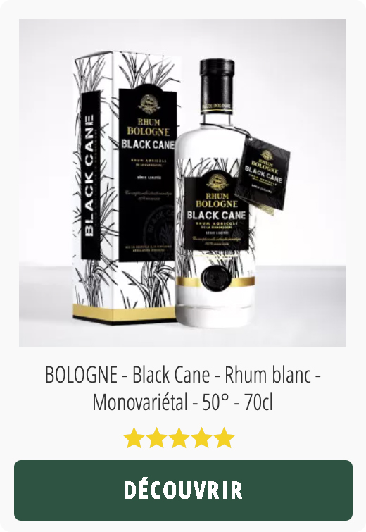 Rhum Bologne Black Cane