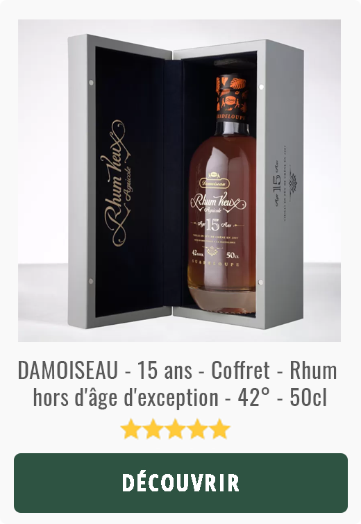 Vieux Rhum Damoiseau 5 ans d'âge - Achat / Vente de Whiskys et Rhums haut  de gamme en ligne