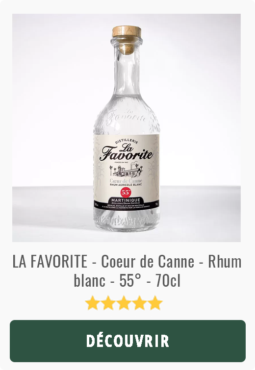 Rhum La Favorite Coeur de Canne