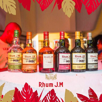 Rhum JM de Martinique - La gamme complete de JM